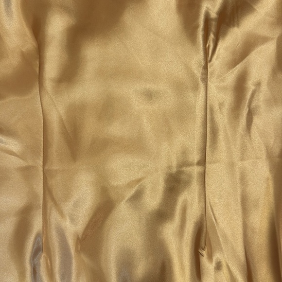 VTG 80s Romantic Ruffle Satin V-Neck Blouse Glam Castle Victorian Chic USA Small - Picture 10 of 13